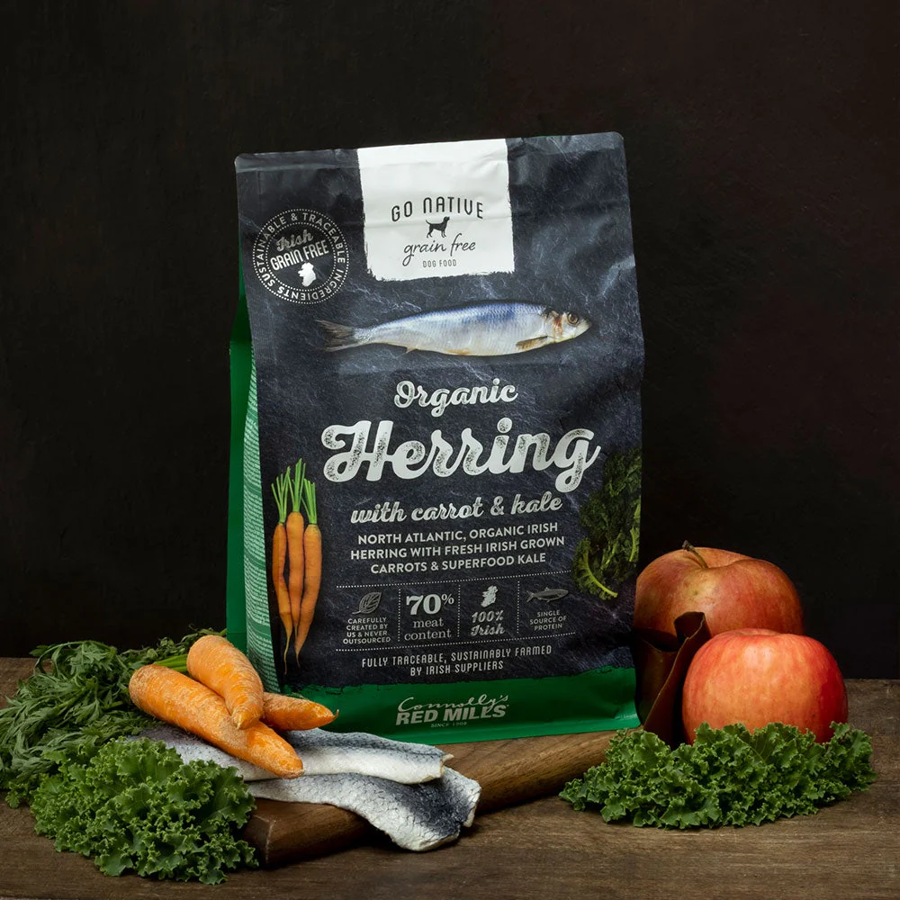 Hondenvoer haring hypoallergeen graanvrij glutenvrij