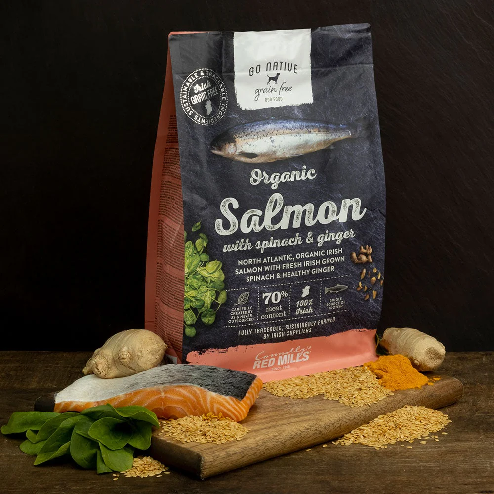 Zalm hypoallergeen go native graanvrij glutenvrij 70%