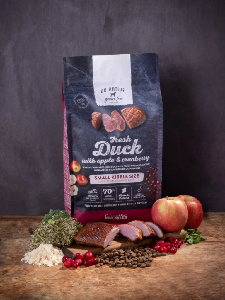 Go Native - Eend met Appel & Cranberry 4KG - kleine korrel