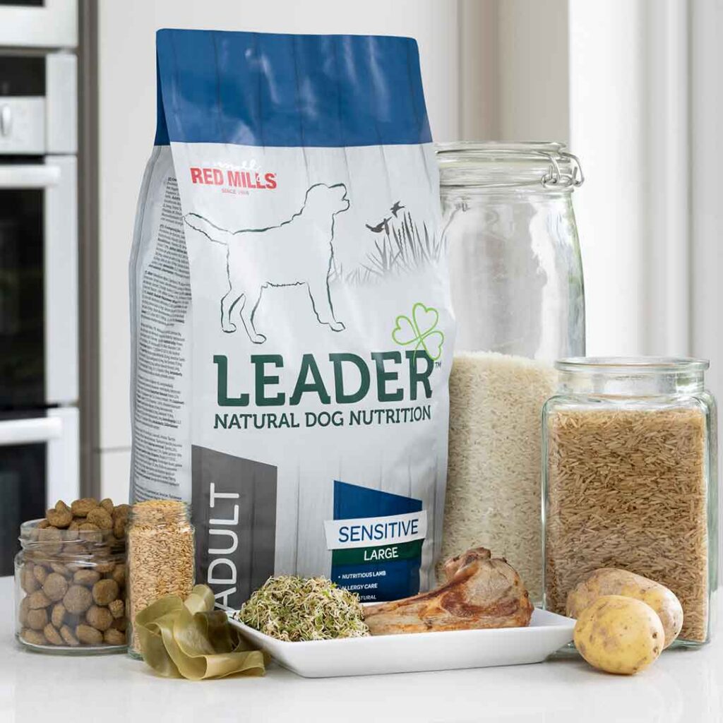 leader, sensitive lam, huidirritaties, gevoelige spijsvertering