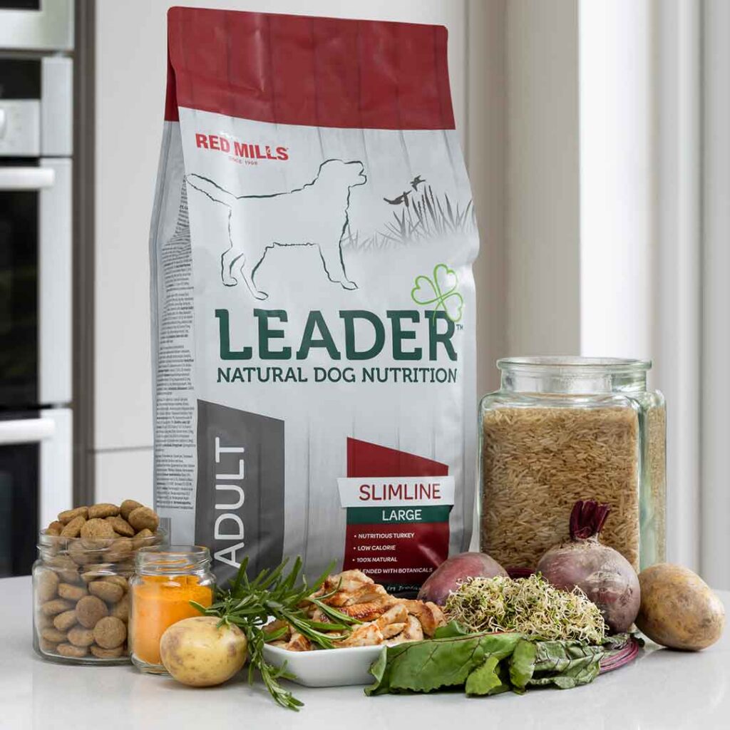 Leader, slimline, kalkoen en rijst, caloriearm