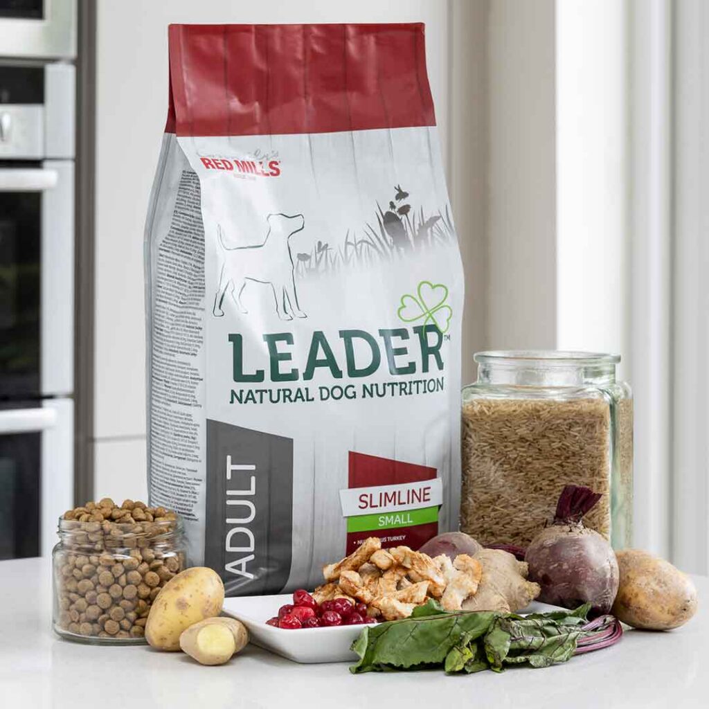leader, slimline, kalkoen en rijst caloriearm