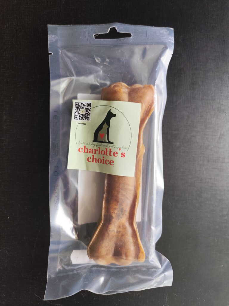 Bot van paardenhuid 17 cm, hypoallergeen