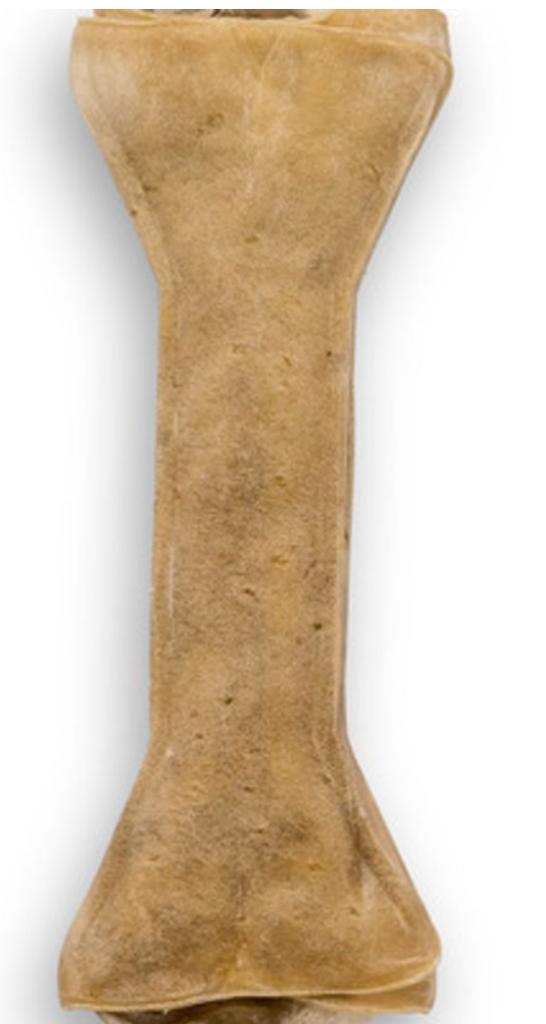 kauwbot 12 cm hertenhuid hypoallergeen